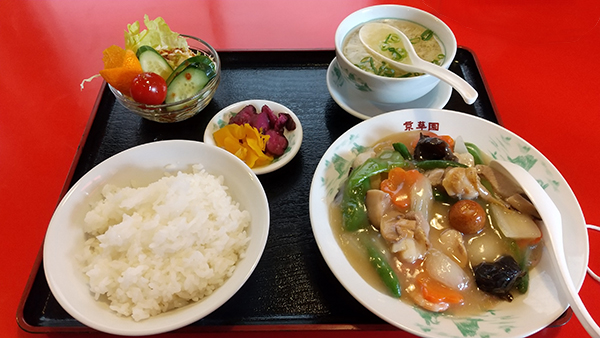 八宝菜定食
