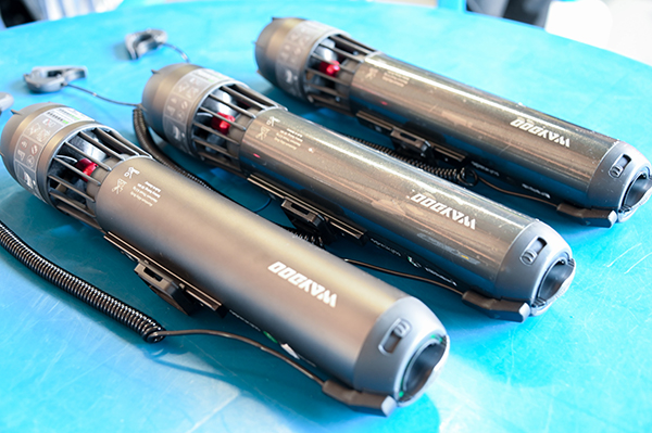 楽に進める水中スクーターのレンタル有り