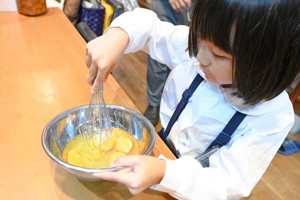 だし巻き玉子づくり