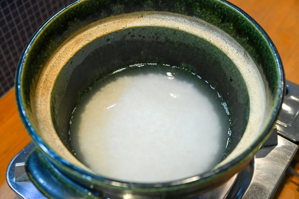 土鍋でご飯を炊く