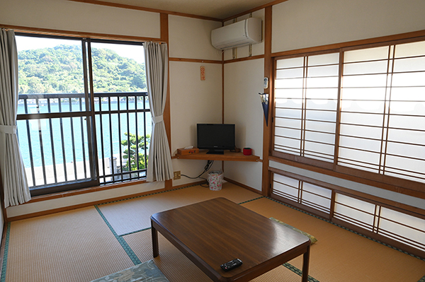 目の前に海が見える部屋